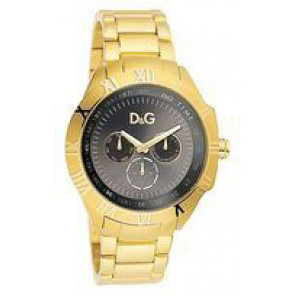 Uhrenarmband Dolce & Gabbana DW0653 Stahl Vergoldet 22mm