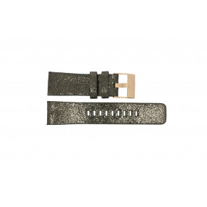 Uhrenarmband Diesel DZ5372 Leder Braun 24mm