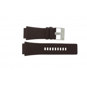 Uhrenarmband Diesel DZ1132 / NEW NUBUCK Leder Braun 25mm