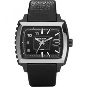 Uhrenarmband Diesel DZ1365 Leder Schwarz 25mm
