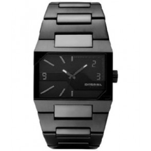 Uhrenarmband Diesel DZ1396 Rostfreier Stahl Schwarz 12mm