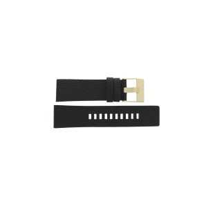 Uhrenarmband Diesel DZ1431 Leder Schwarz 26mm
