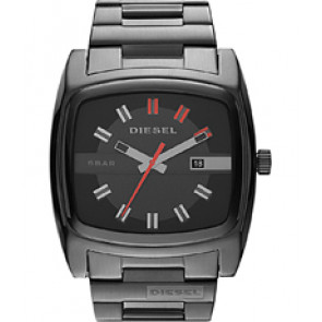 Uhrenarmband Diesel DZ1557 Rostfreier Stahl Schwarz 30mm