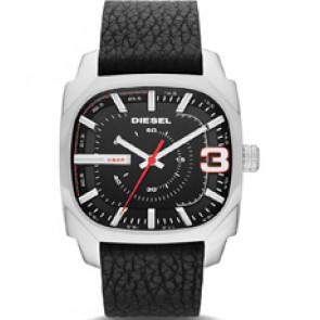 Uhrenarmband Diesel DZ1652 Leder Schwarz 23mm
