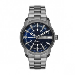 Uhrenarmband Diesel DZ1768 Stahl Grau 22mm