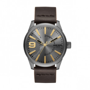 Uhrenarmband Diesel DZ1843 Leder Dunkelbraun 24mm