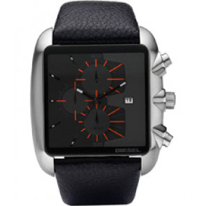 Uhrenarmband Diesel DZ4178 Leder Schwarz 30mm