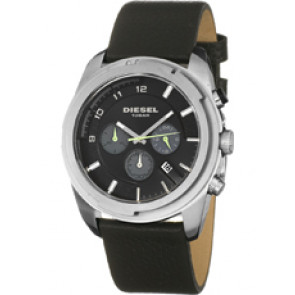 Uhrenarmband Diesel DZ4190 Leder Schwarz 25mm