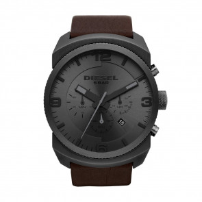 Uhrenarmband Diesel DZ4256 Leder Braun 26mm