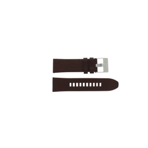 Uhrenarmband Diesel DZ4281 / Mega Chief Leder Braun 26mm