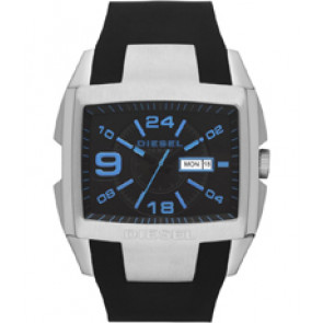 Uhrenarmband Diesel DZ4287 Silikon Schwarz 32mm