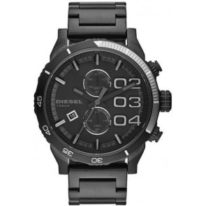 Uhrenarmband Diesel DZ4326 Stahl Schwarz 24mm