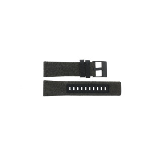 Uhrenarmband Diesel DZ4373 Leder/Textil Schwarz