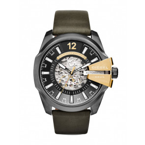 Uhrenarmband Diesel DZ4379 Leder Olivgrün 27mm