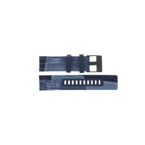 Uhrenarmband Diesel DZ4397 Textil Blau 24mm