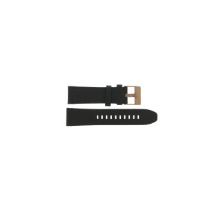 Uhrenarmband Diesel DZ4462 Leder Schwarz 24mm