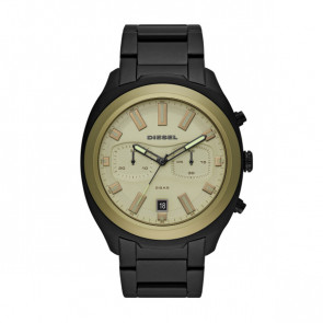 Uhrenarmband Diesel DZ4497 Stahl Schwarz 26mm
