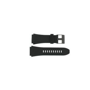 Uhrenarmband Diesel DZ4548 / DZ4552 / DZ4593 Textil Schwarz 26mm