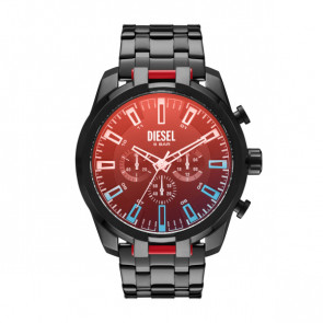 Uhrenarmband Diesel DZ4589 Stahl Schwarz 26mm