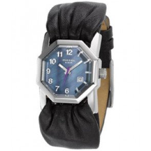 Uhrenarmband Diesel DZ5148 Leder Schwarz 24mm