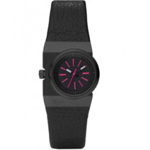 Uhrenarmband Diesel DZ5251 Leder Schwarz 21mm