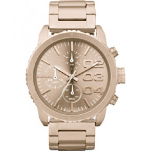 Uhrenarmband Diesel DZ5318 Rostfreier Stahl Rosé 22mm