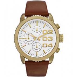 Uhrenarmband Diesel DZ5328 Leder Braun 22mm