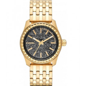 Uhrenarmband Diesel DZ5405 Rostfreier Stahl Vergoldet 20mm