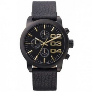 Uhrenarmband Diesel DZ5442 Leder Schwarz 20mm