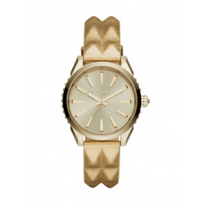 Uhrenarmband Diesel DZ5516 Leder Vergoldet 18mm