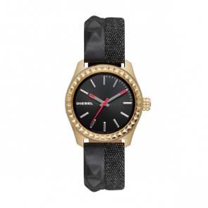 Uhrenarmband Diesel DZ5529 Leder Schwarz 20mm