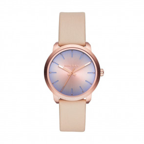 Uhrenarmband Diesel DZ5572 Leder Beige 18mm