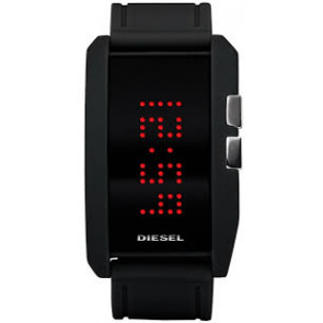 Diesel Uhrenarmband DZ7164 Silikon Schwarz