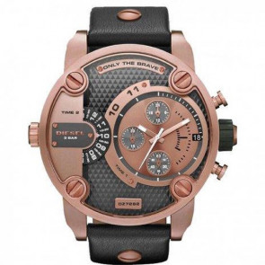 Uhrenarmband Diesel DZ7282 Leder Schwarz