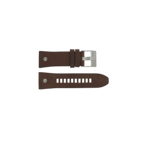 Uhrenarmband Diesel DZ7314 / DZ7233 / MR DADDY 2.0 Leder Braun 28mm