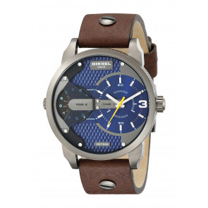 Uhrenarmband Diesel DZ7339 Leder Braun 22mm
