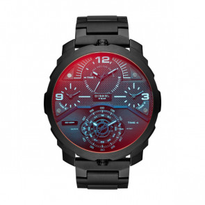 Uhrenarmband Diesel DZ7362 Stahl Schwarz 26mm