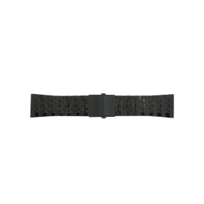 Uhrenarmband DZ7373 Stahl Schwarz