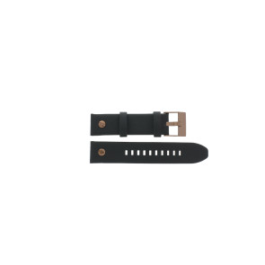 Uhrenarmband Diesel DZ7404 Leder Schwarz 22mm