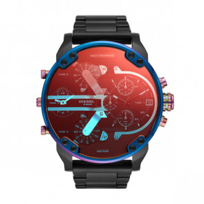 Uhrenarmband Diesel DZ7436 Stahl Schwarz 28mm