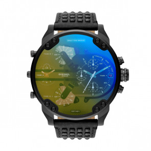 Uhrenarmband Diesel DZ7451 Leder Schwarz 28mm