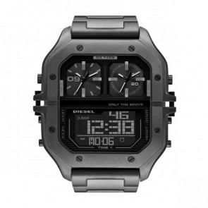 Uhrenarmband Diesel DZ7462 Stahl Schwarz 28mm