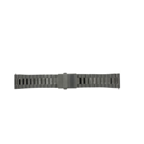 Uhrenarmband Diesel DZT2004 Rostfreier Stahl Anthrazitgrau 24mm