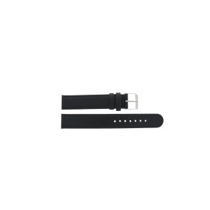 Uhrenarmband Leder schwarz 16mm EX-E113