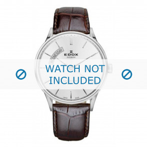 Uhrenarmband Edox 83010-3B-AIN Leder Braun 22mm