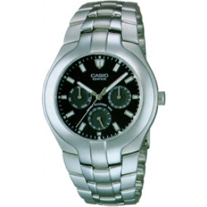 Casio Uhrenarmband 10076874 Edifice Stahl Silber 14mm