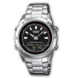 Casio Uhrenarmband 10217206 Edifice Stahl Silber 20mm 