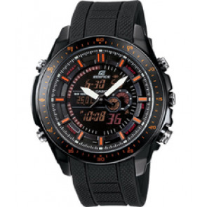 Casio Uhrenarmband 10366028 Kunststoff Schwarz 20mm 