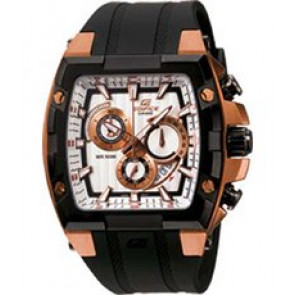 Casio Uhrenarmband 10357305 Edifice Kunststoff Schwarz 20mm