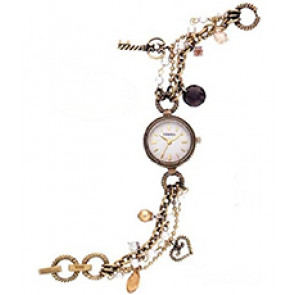 Uhrenarmband (Armband + Gehäuse-Kombination) Fossil ES1610 Stahl Zweifarbig